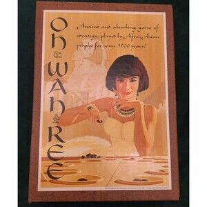 Vintage 1962 Oh Wah Ree 3M Bookshelf Board Game  Complete